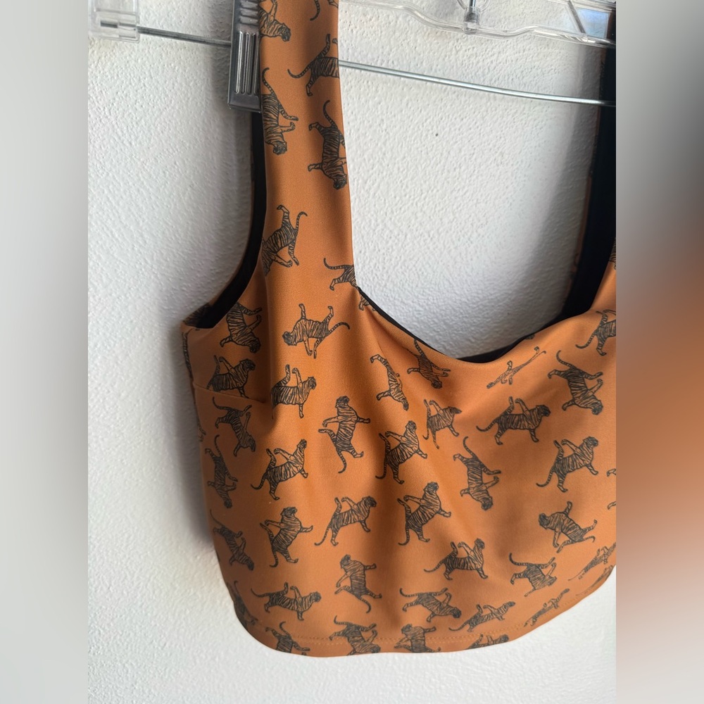 Rare Albion Tiger print Bikini Top - Picture 5 of 7